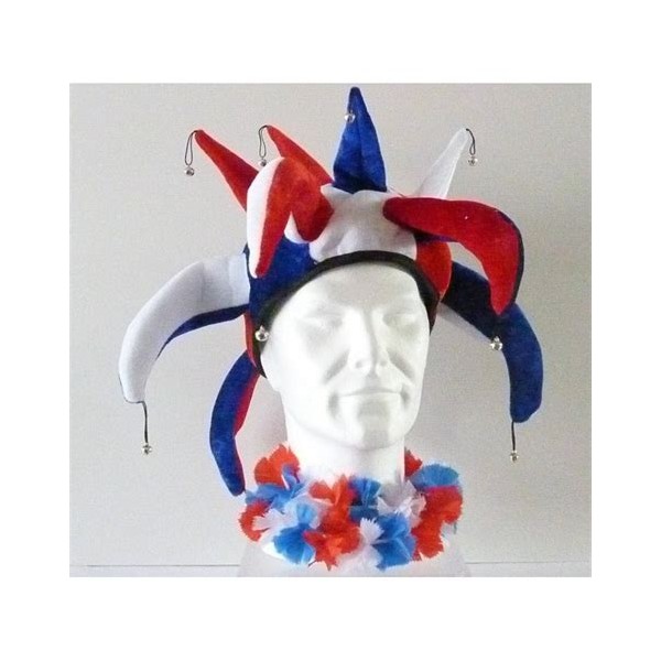 Chapeau du fou tricolore pour supporter la France - Photo n°1
