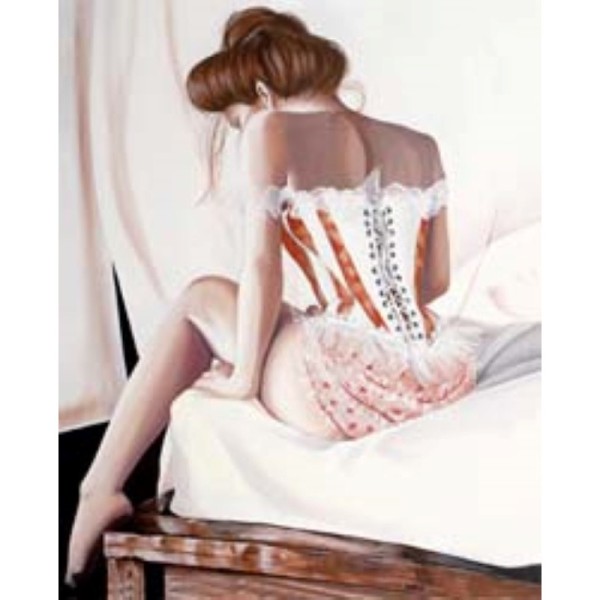 Image 3D - GK4050002 - 30x40 - Femme au corset - Photo n°1