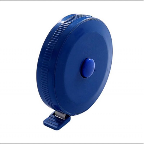 1pcs Blue Pocket Plastic Round Tapeline Tape Mesure150cm - Photo n°1