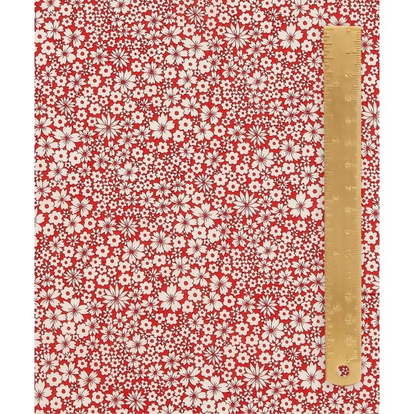Tissu Liberty Tana Lawn Jacqueline - Coton léger - Par 10 cm - Photo n°5