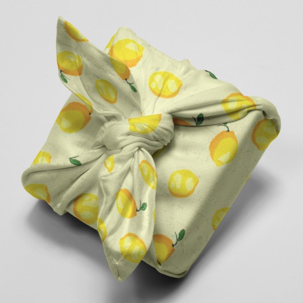 Tissu Stof Fabrics - Citronella Bloom - Citrons - Par 10 cm - Photo n°4