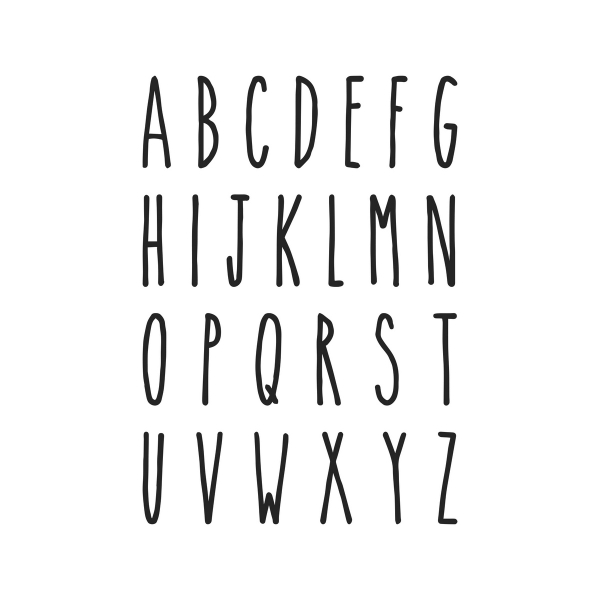 Matrice de coupe Artemio - Alphabet majuscule - 2,6 cm - 26 pcs - Photo n°2