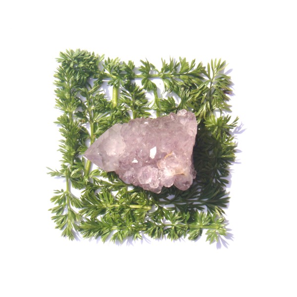 Améthyste Cactus Cristallisée 4.5 CM x 3 CM x 2.5 CM ( 40 grammes ) - Photo n°3