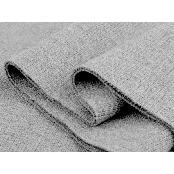 1pc (MTF98) tissu de ruban gris / tissu de ruban élastique - tube 16x80 cm, haberdashery - Photo n°1