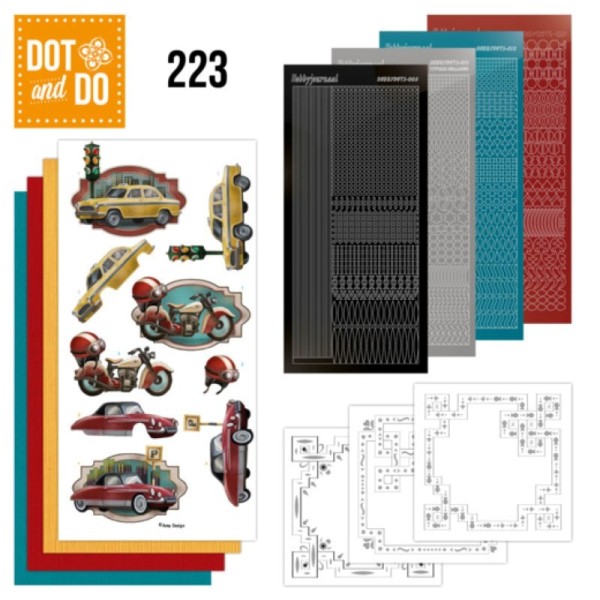 Dot and do 223 - kit Carte 3D - Voitures - Photo n°1