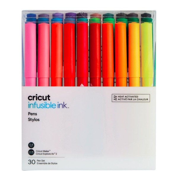 30 stylos à pointe fine infusible ink Cricut - Photo n°1