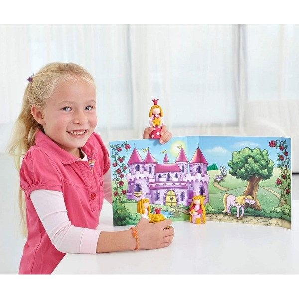Coffret Fimo Kids, princesses, 4 pains à modeler et accessoires, kit créatif enfant - Photo n°3