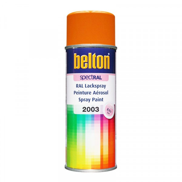 Bombe de peinture Belton Spectral RAL2003 Orange pastel 400ml - Photo n°1