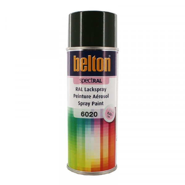 Bombe de peinture Belton Spectral RAL6020 Vert oxyde chrome 400ml - Photo n°1