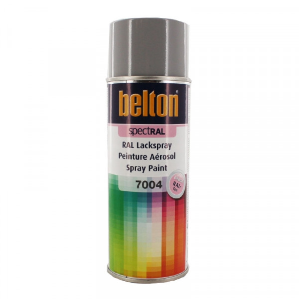 Bombe de peinture Belton Spectral RAL7004 Gris sécurité 400ml - Photo n°1