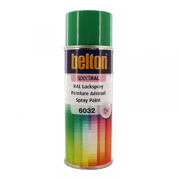 Bombe de peinture Belton Spectral RAL6032 Vert de sécurité 400ml - Photo n°1