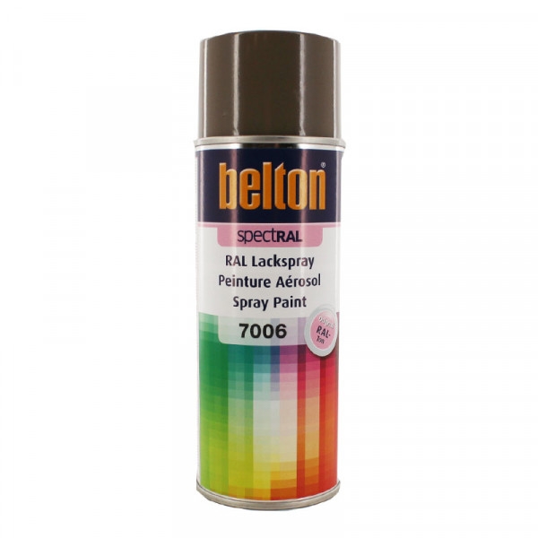 Bombe de peinture Belton Spectral RAL7006 Gris beige 400ml - Photo n°1