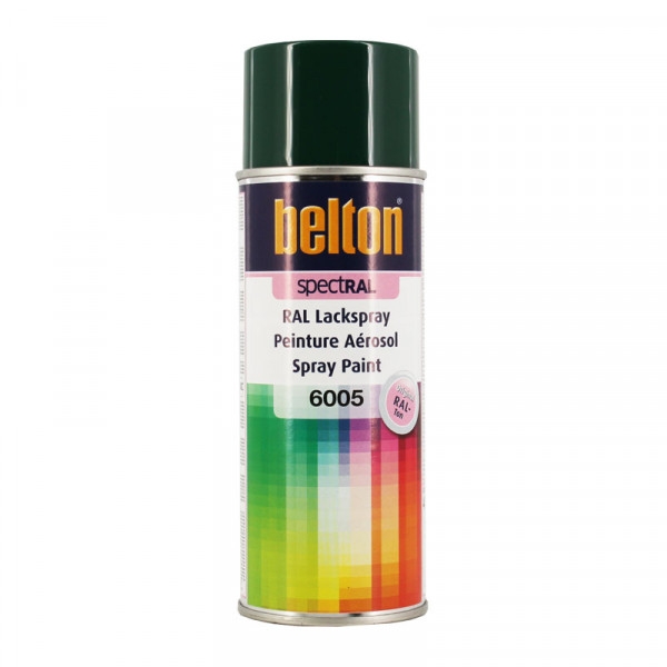 Bombe de peinture Belton Spectral RAL6005 Vert mousse 400ml - Photo n°1