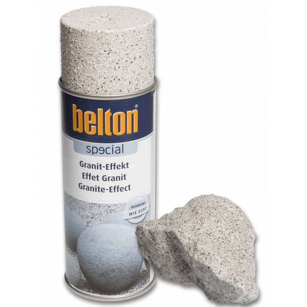 Bombe de peinture effet granit sable Belton 400ml - Photo n°4
