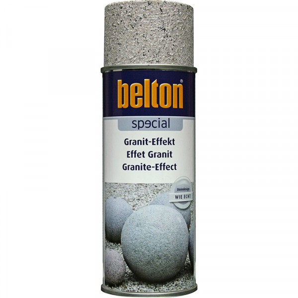 Bombe de peinture effet granit sable Belton 400ml - Photo n°1