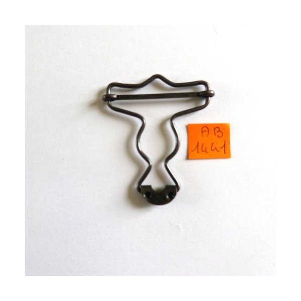 2 Attaches pour bretelles – métal bronze - 54x47mm - AB1441 - Photo n°1