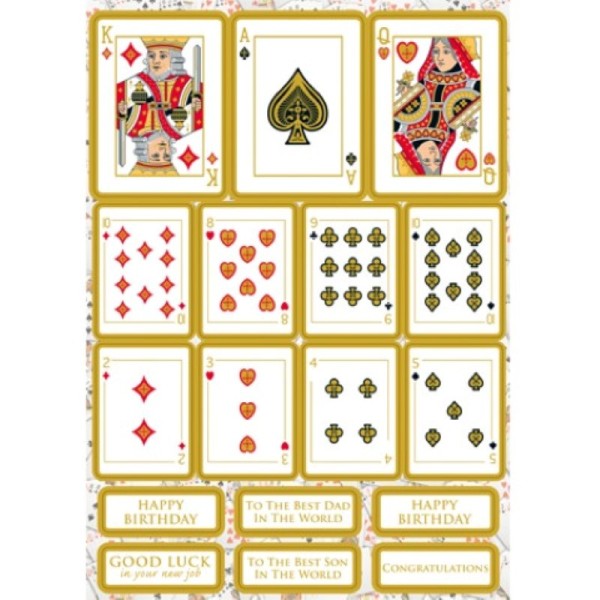 Carte prédécoupée - PCT9806 - Cartes à jouer - Photo n°1