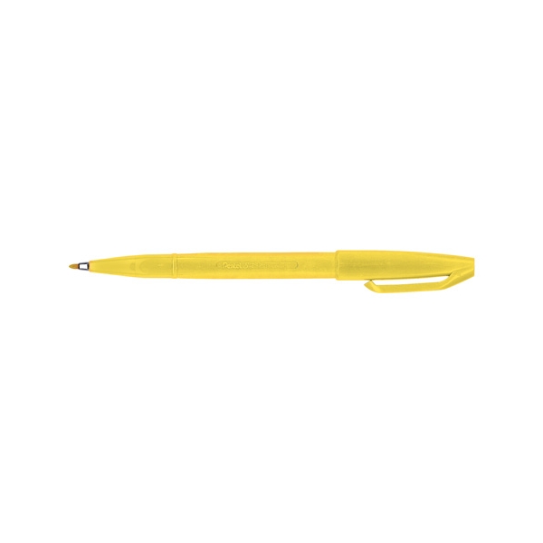 Stylo feutre Sign Pen S 520, jaune - Photo n°1