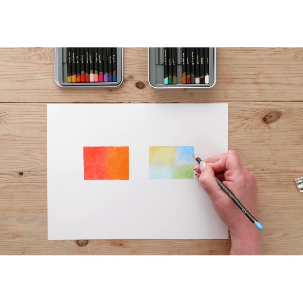 Crayons de couleurs Derwent Chromaflow - 12 pcs - Photo n°4