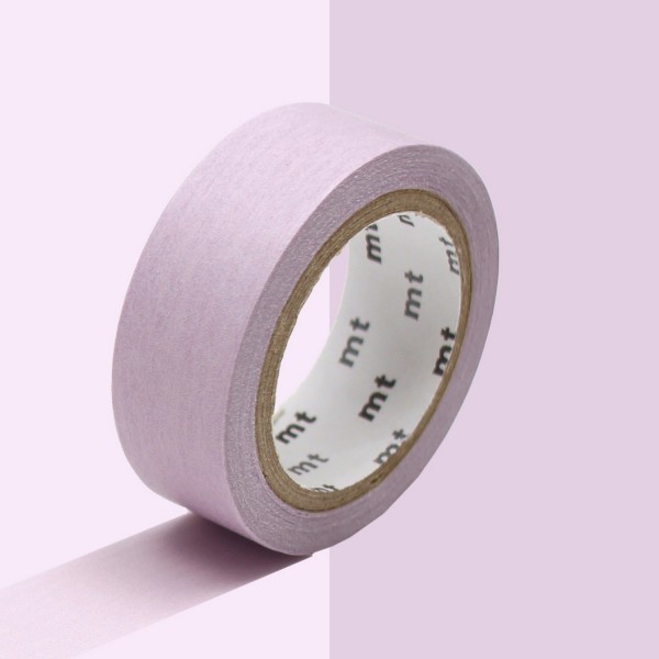 Masking Tape - Violet pastel - 15 mm - 7 m - Photo n°2