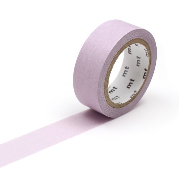 Masking Tape - Violet pastel - 15 mm - 7 m - Photo n°1