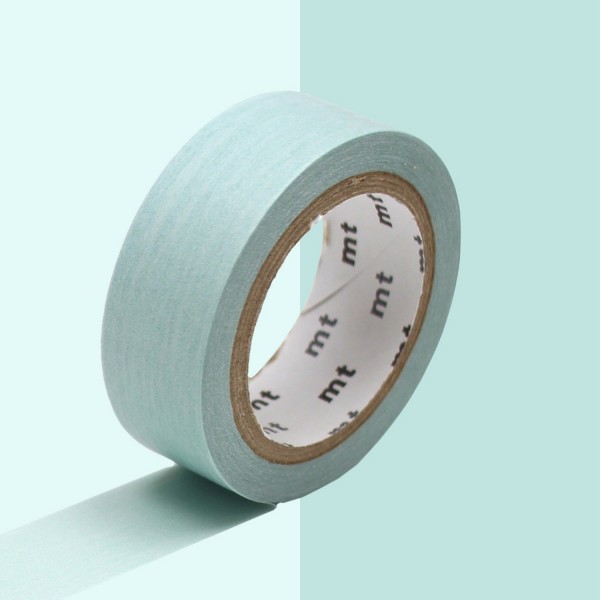 Masking Tape - Turquoise pastel - 15 mm - 7 m - Photo n°2