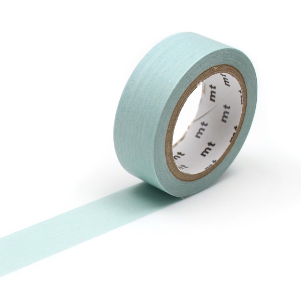 Masking Tape - Turquoise pastel - 15 mm - 7 m - Photo n°1