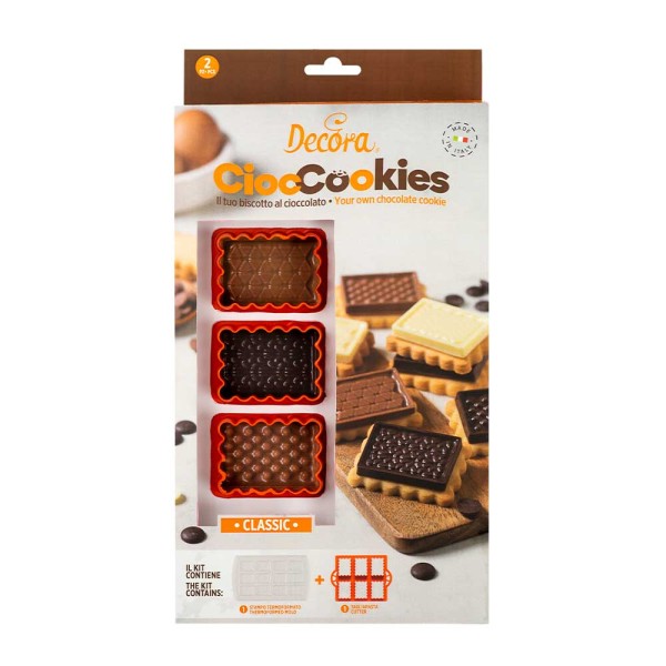 Kit CiocCookies - Biscuits au chocolat - thème classique - Photo n°1