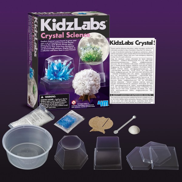 Kit Scientifique Kids Labz - Science du cristal - Photo n°2