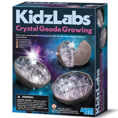 Kit Scientifique Kids Labz - Fabrication d'une Géode Cristal