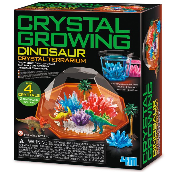 Kit Scientifique Kids Labz Cristal Terrarium - Dinosaure - Photo n°1