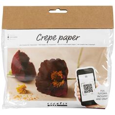 Mini kit DIY fleurs en papier crépon - Anémone