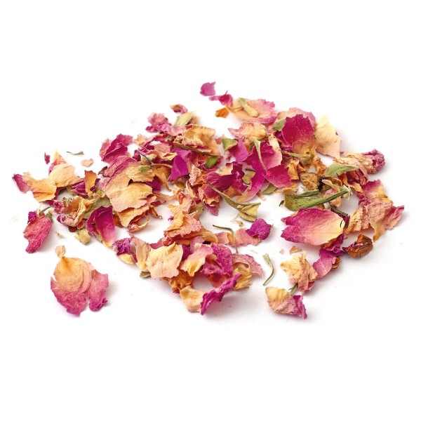 Fleurs séchées en sachet - Pétales de rose - 15 g - Photo n°2
