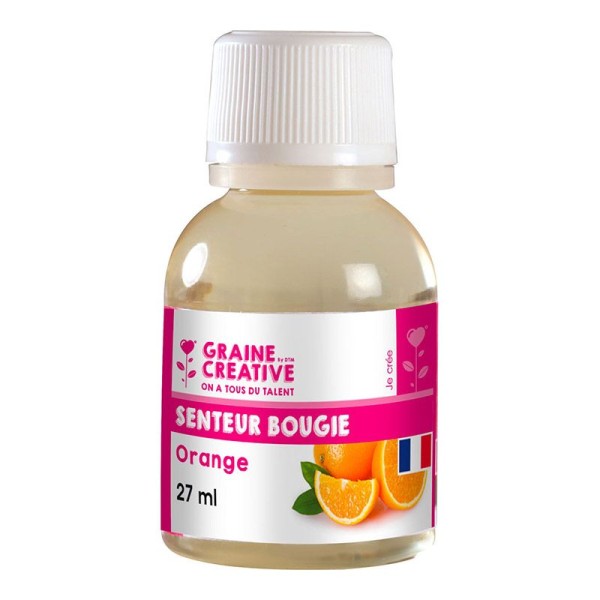 Parfum pour bougie - senteur Orange 27 ml - Photo n°1
