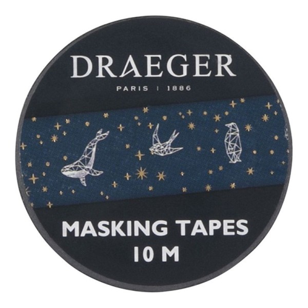 Masking Tape 10 m - Constellations - Photo n°1