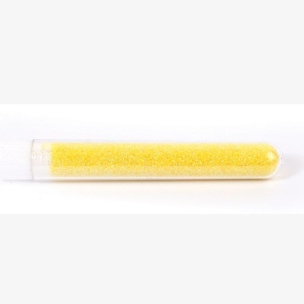 Paillettes en poudre biodégradables 2,7 g - jaune - Photo n°1
