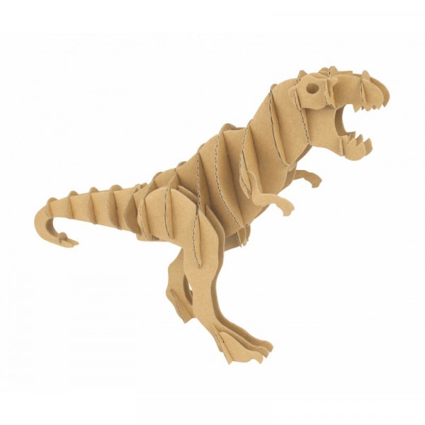 Petit dinosaure en carton - A assembler - Tyrannosaure - CTOP - Photo n°1