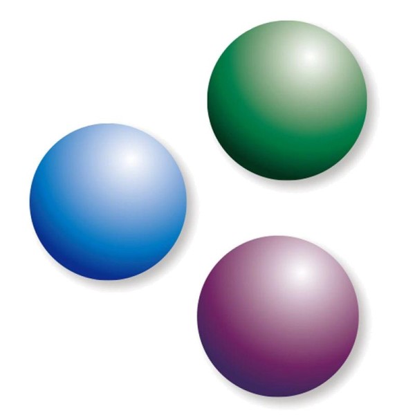 3 Peintures À L'Eau Effet Vitrail - 25 Ml - Bleu-Violet-Vert - Photo n°1