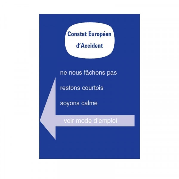 Constat Européen d'accident - My color'pop - Photo n°1