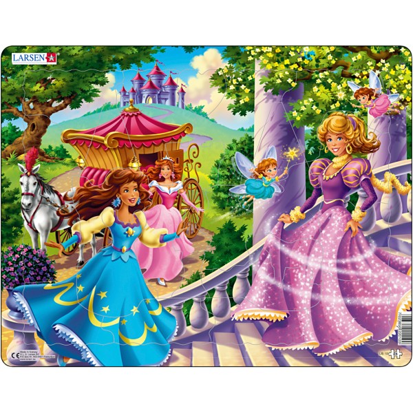 Puzzle - Jolies princesses - Photo n°1