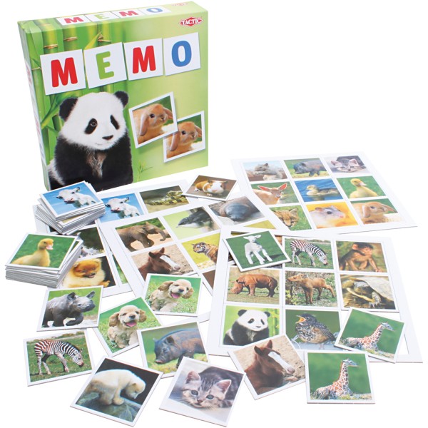 Jeux de mémoire animaux enfants 1 set - Photo n°1