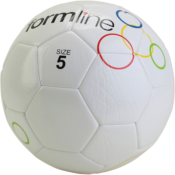 Ballon Football - Blanc - Taille 5 - Photo n°1
