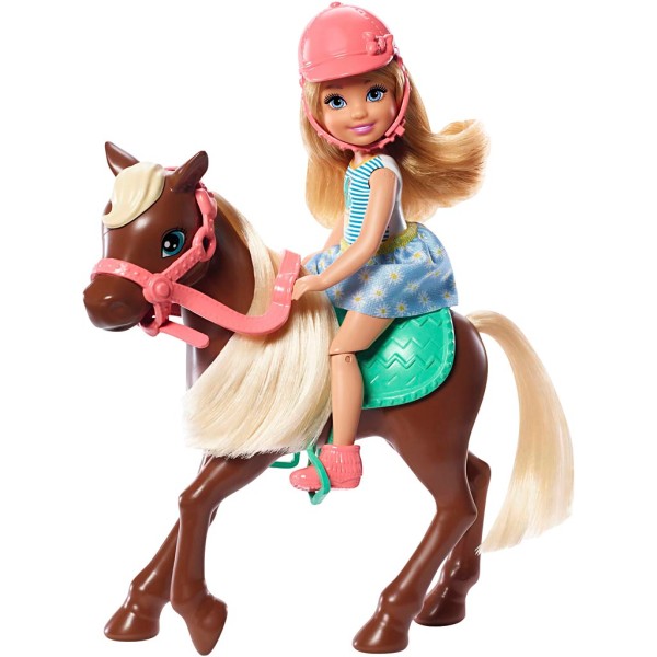 Barbie Chelsea avec cheval 1 Pq. - Photo n°1