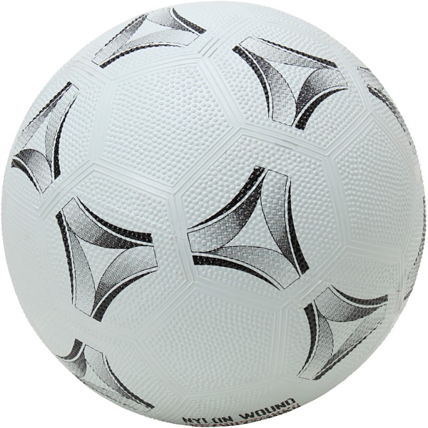 Ballon Publicitaire de Football Blanc/Noir pour votre marque