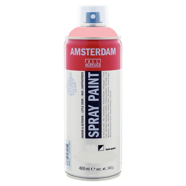 Bombe de peinture Amsterdam 400 ml rose de venise clair - Photo n°1