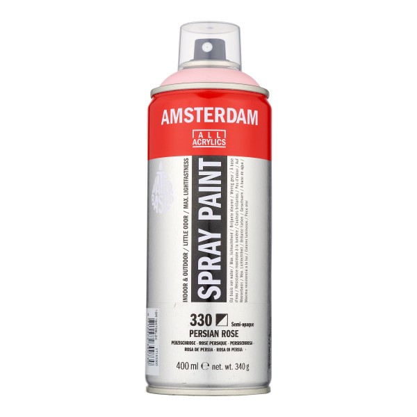 Bombe de peinture Amsterdam 400 ml rose persique - Photo n°1