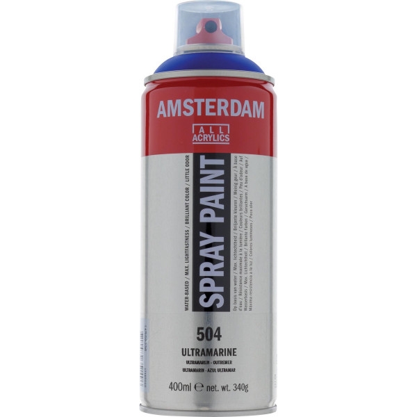 Bombe de peinture Amsterdam 400 ml outremer - Photo n°1