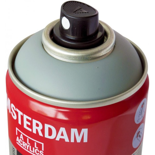 Bombe de peinture Amsterdam 400 ml gris neutre - Photo n°3