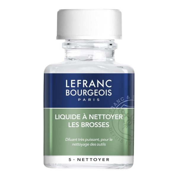 Liquide A Nettoyer Les Brosses 75Ml Lefranc Bourgeois - Photo n°1