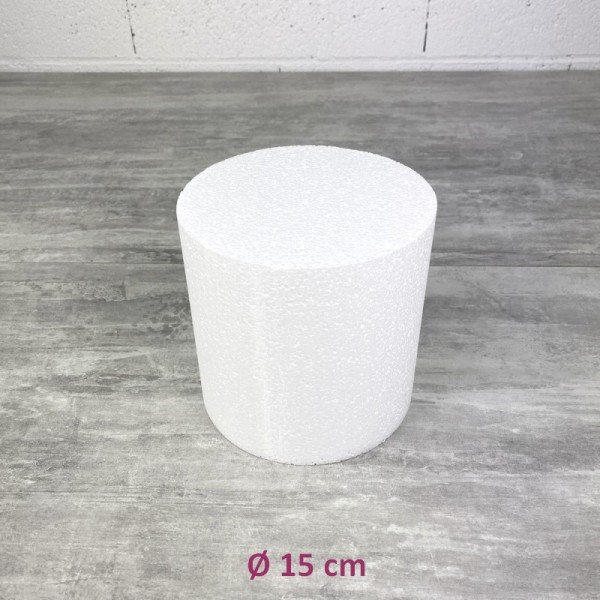 Disque polystyrène épaisseur 15 cm, 8 diamètres au choix, Pro haute densité, 28 kg/m3 - Photo n°1